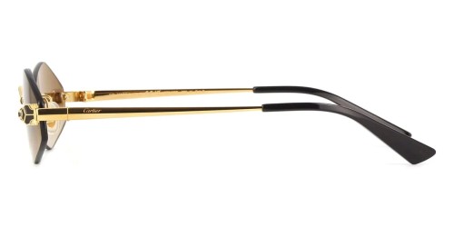 Cartier CT0433S - 002 - 55 Sonnenbrillen Gold Cat Eye