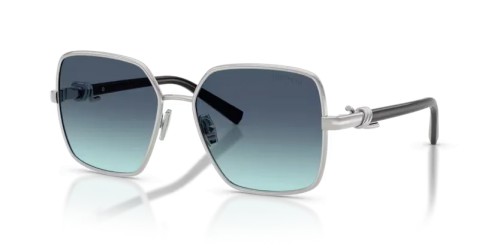 TIFFANY & CO. TF3122 - 60019S - 56 Sonnenbrillen Silber Eckig