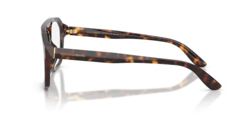 DOLCE & GABBANA DG3452 - 502 - 57 Brillenfassungen Havanna Pilot (Aviator)
