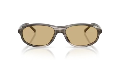 PRADA PR D20SU - 26O10R - 56 Sonnenbrillen Gestreift Ebenholz Oval
