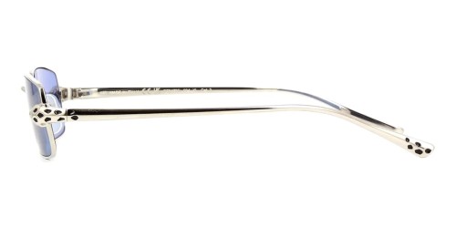 Cartier CT0473S - 004 - 54 Sonnenbrillen Silber Eckig