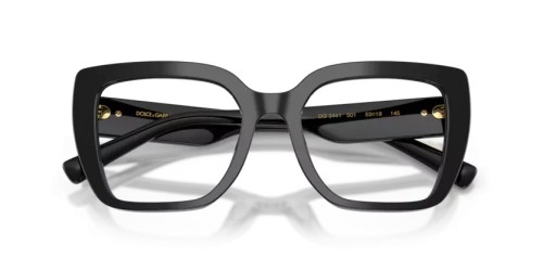DOLCE & GABBANA DG3441 - 501 - 53 Brillenfassungen Schwarz Eckig