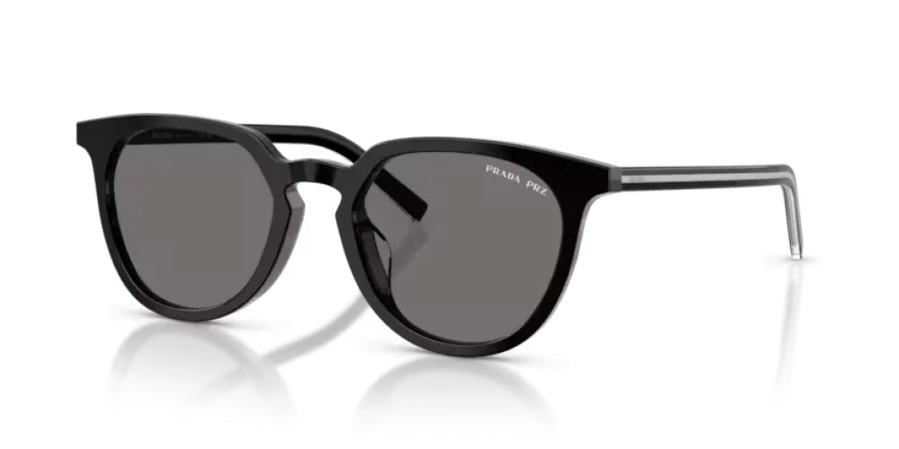 PRADA PR D15SD - 29O90T - 52 - MIT POLARISIERTEN GLÄSERN Sonnenbrillen Black / basalt horn Phantos