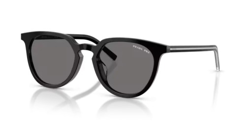 PRADA PR D15SD - 29O90T - 52 - MIT POLARISIERTEN GLÄSERN Sonnenbrillen Black / basalt horn Phantos