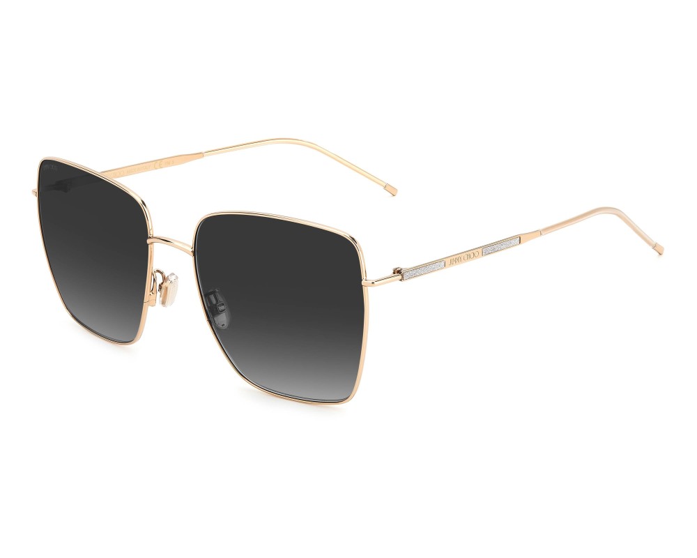 Jimmy Choo DAHLA/F/SK - 0009O - 59 Sonnenbrillen Gold Eckig