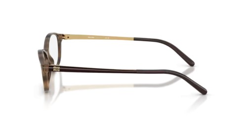 MIU MIU MU 05ZV - 27Q1O1 - 56 Brillenfassungen Ebenholz Havanna Oval