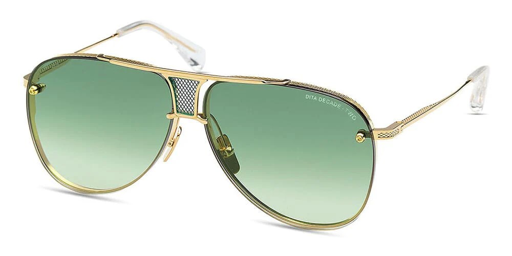 Dita DECADE-TWO DRX-2082 - L - 62 Sonnenbrillen Gold Pilot (Aviator)