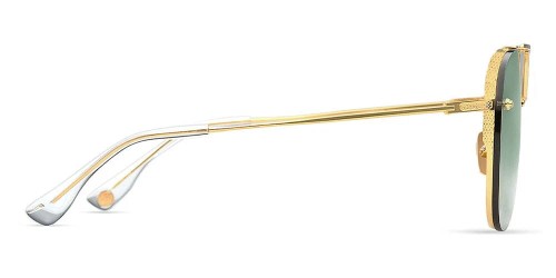 Dita DECADE-TWO DRX-2082 - L - 62 Sonnenbrillen Gold Pilot (Aviator)