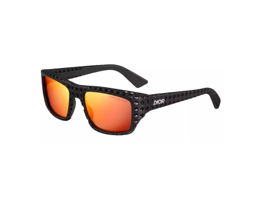 Dior DIOR3D S1I - 11J7 - 57 Sonnenbrillen Schwarz Eckig