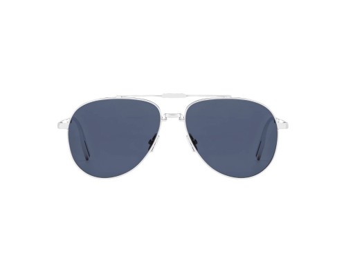 Dior DIOR90 A1U - F0B0 O - 57 - Klappbar Sonnenbrillen Silber Pilot (Aviator)