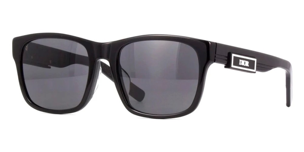 Dior DIORB23 S2F - 10A0 - 57 Sonnenbrillen Schwarz Eckig