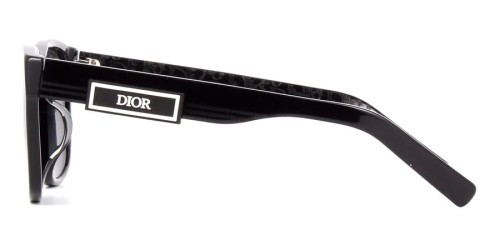 Dior DIORB23 S2F - 10A0 - 57 Sonnenbrillen Schwarz Eckig