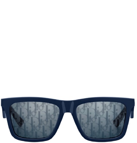 Dior DIOR B27 S1I - 30B8 A - 56 Sonnenbrillen Blau Eckig