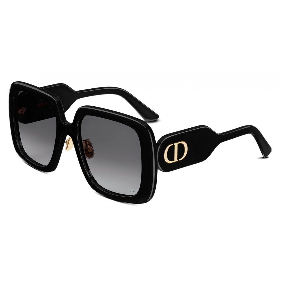 Dior DIORBOBBY S2F - 10A1 A - 56 Sonnenbrillen Schwarz Eckig