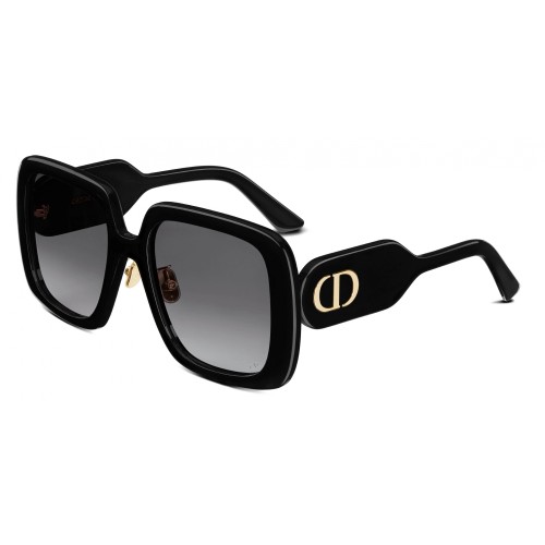 Dior DIORBOBBY S2F - 10A1 A - 56 Sonnenbrillen Schwarz Eckig