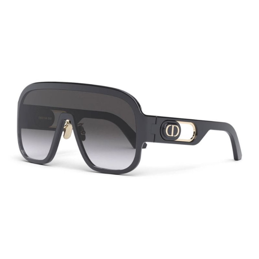Dior DIORBOBBYSPORT M1U - 10A1 Sonnenbrillen Schwarz Flacher Oberteil