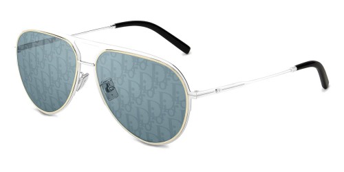 Dior DIORESSENTIAL A2U - F0I8 A - 60 Sonnenbrillen Silber Pilot (Aviator)