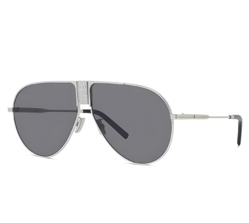 Dior DIORICE AU - F0A0 A - 63 Sonnenbrillen Silber Pilot (Aviator)