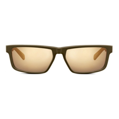 Dior DIORIDER S2U - 55F8 A - 57 Sonnenbrillen Grün Eckig