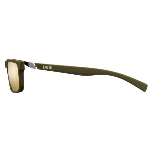 Dior DIORIDER S2U - 55F8 A - 57 Sonnenbrillen Grün Eckig