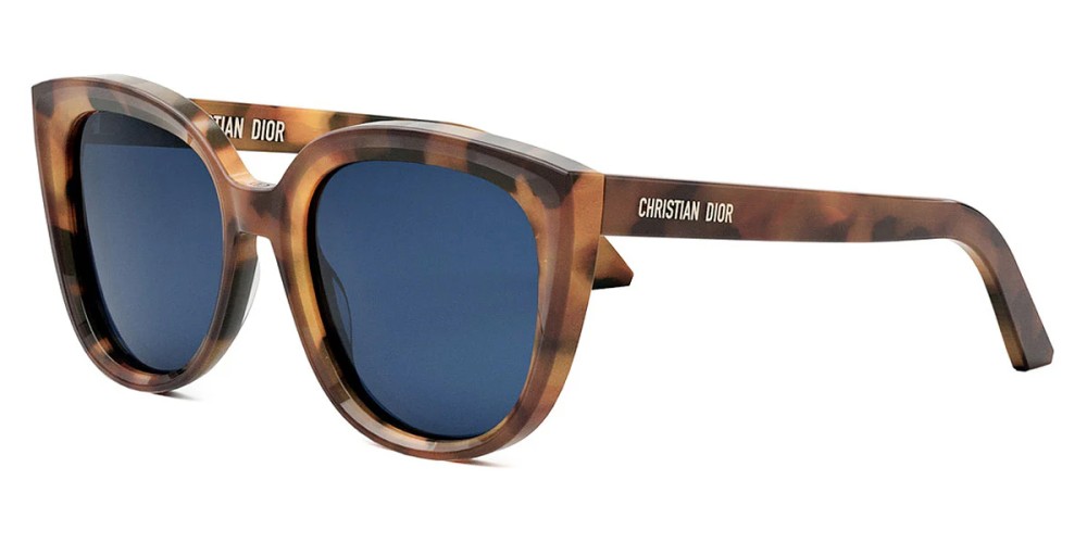 Dior DIORMIDNIGHT R1I - 26B0 A - 54 Sonnenbrillen Havana Kissenform (Abgerundet)