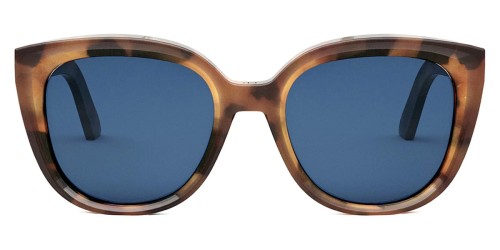 Dior DIORMIDNIGHT R1I - 26B0 A - 54 Sonnenbrillen Havana Kissenform (Abgerundet)