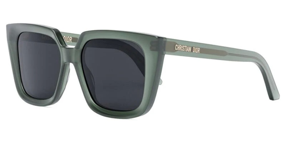 Dior DIORMIDNIGHT S1I - 56A0 A - 53 Sonnenbrillen Grün Quadratisch