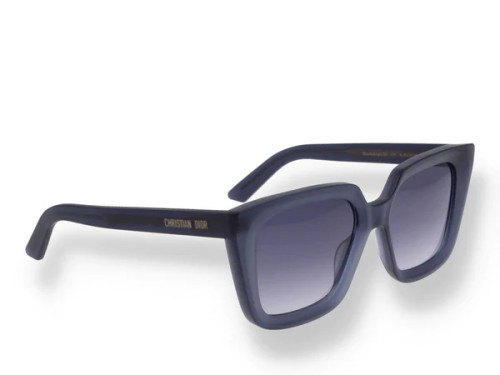 Dior DIORMIDNIGHT S1I - 31F0 A - 53 Sonnenbrillen Blau Kissenform (Abgerundet)