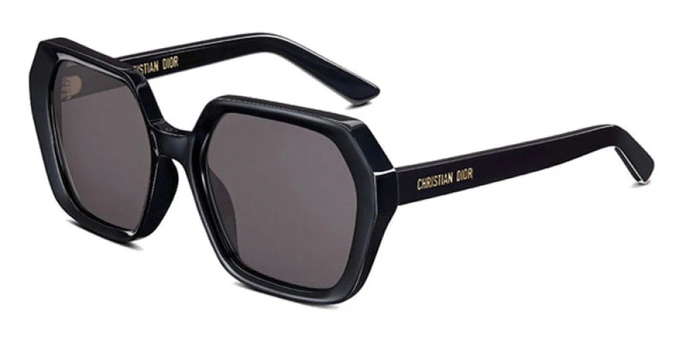 Dior DIORMIDNIGHT S2F - 10A0 A - 56 Sonnenbrillen Schwarz Eckig