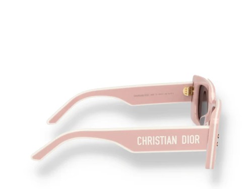 Dior DIORPACIFIC S1U - 40A0 A - 53 Sonnenbrillen Rosa Eckig