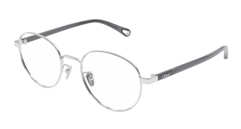 Chloé CH0216OA - 003 - 52 Brillenfassungen Silber Rund