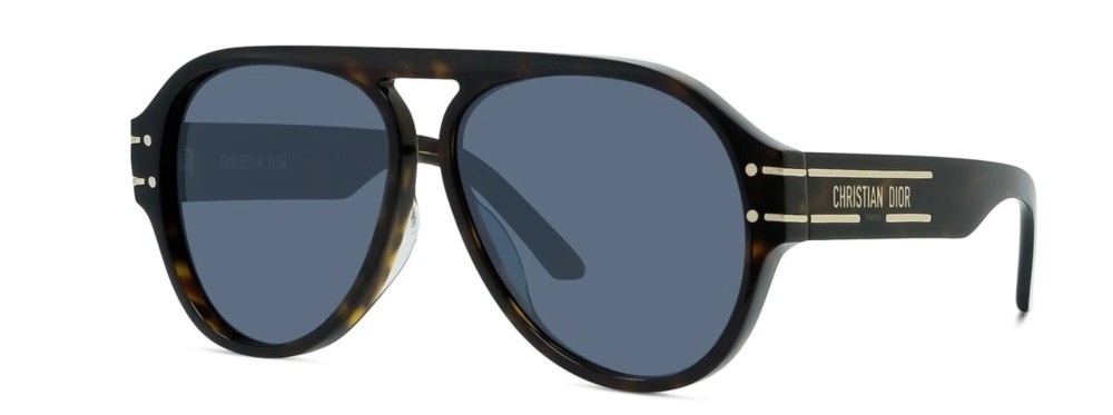 Dior DIORSIGNATURE A1U - 20B0 A - 58 Sonnenbrillen Havana Pilot (Aviator)