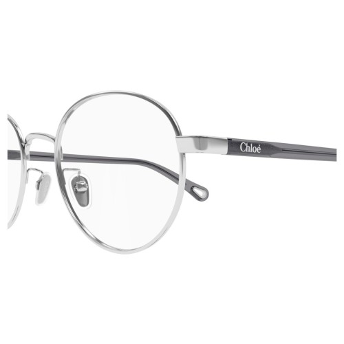 Chloé CH0216OA - 003 - 52 Brillenfassungen Silber Rund