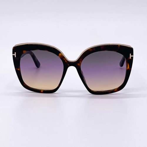 Tom Ford FT0944 CHANTALLE - 55B - 55 Sonnenbrillen Havanna Kissenform (Abgerundet)