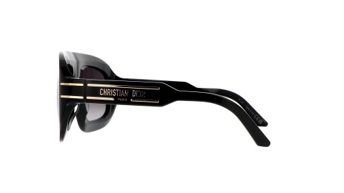 Dior DIORSIGNATURE M1U - 10A1 - 58 Sonnenbrillen Schwarz Flacher Oberteil