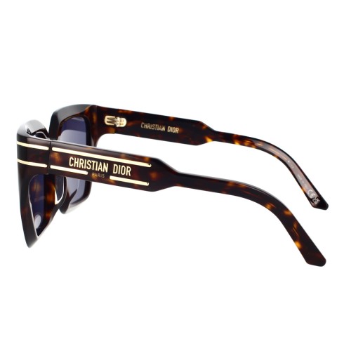 Dior DIORSIGNATURE S10F - 20B0 A - 55 Sonnenbrillen Havana Eckig