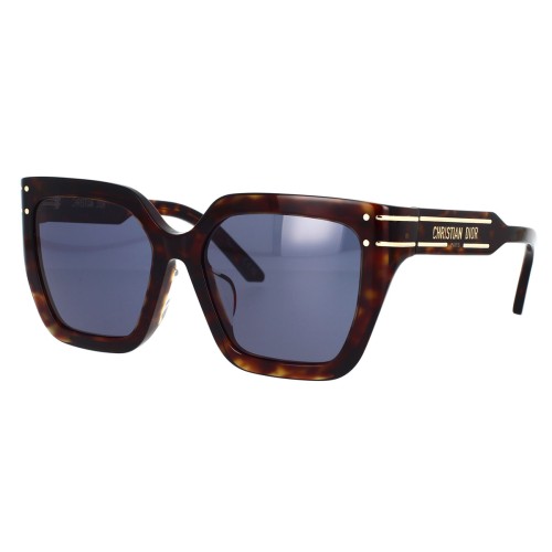 Dior DIORSIGNATURE S10F - 20B0 A - 55 Sonnenbrillen Havana Eckig