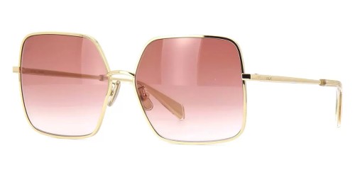 Celine CL40078U - 30T - 60 Sonnenbrillen Gold Eckig
