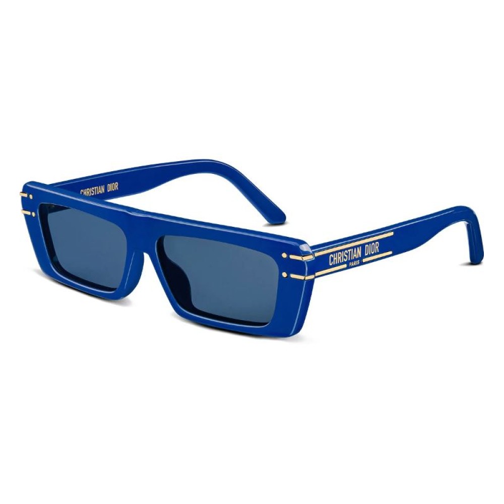 Dior DIORSIGNATURE S2U - 30B0 A - 54 Sonnenbrillen Blau Eckig