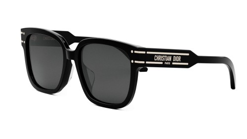 Dior DIORSIGNATURE S7F - 10A0 A - 58 Sonnenbrillen Schwarz Eckig