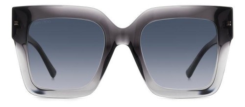 Jimmy Choo EDNA/S - KB7GB - 52 Sonnenbrillen Grau Eckig