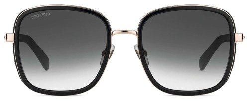 Jimmy Choo ELVA/S - 2M29O - 54 Sonnenbrillen Schwarz Kissenform (Abgerundet)
