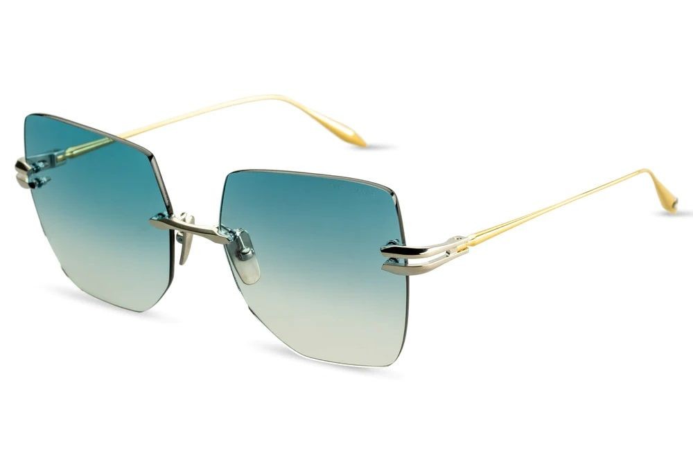 Dita EMBRA DTS155-A - 03 - 58 Sonnenbrillen Gold Eckig