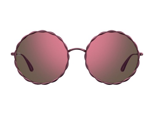 Elie Saab ES004/S - LHF 3A - 56 Sonnenbrillen Rot Rund