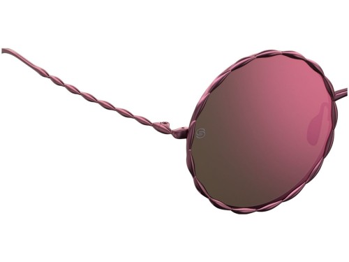 Elie Saab ES004/S - LHF 3A - 56 Sonnenbrillen Rot Rund