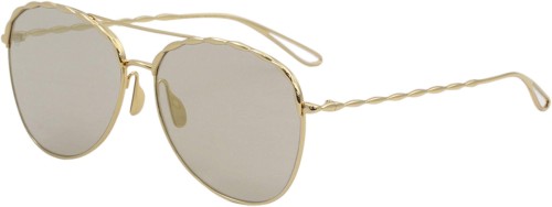 Elie Saab ES008/S - J5G JO - 59 Sonnenbrillen Gold Pilot (Aviator)
