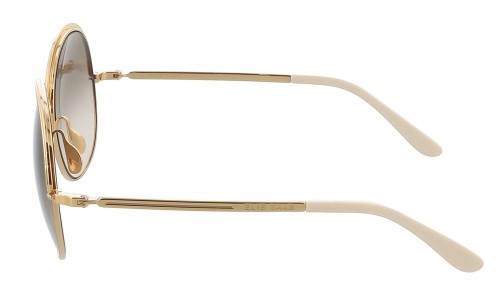 Elie Saab ES011/S - 01Q VU - 59 Sonnenbrillen Gold Rund