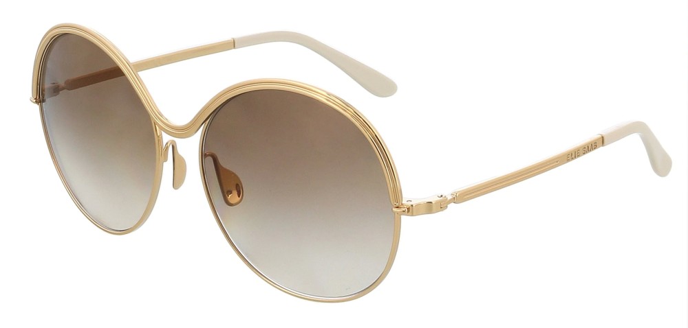 Elie Saab ES011/S - 01Q VU - 59 Sonnenbrillen Gold Rund