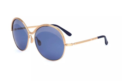 Elie Saab ES011/S - J5G 7Y - 59 Sonnenbrillen Gold Rund