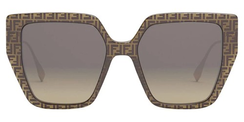 Fendi FE40012U - 50F - 55 Sonnenbrillen Eckig